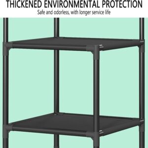 Corner Coat Rack With 2 Shelves - Image 14