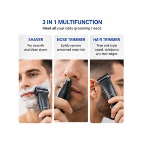 DALING DL-9508 Professional 3-in-1 Rechargeable Grooming Kit Trimmer - Image 4