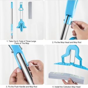 Foldable Squeeze Sponge Mop - Image 7