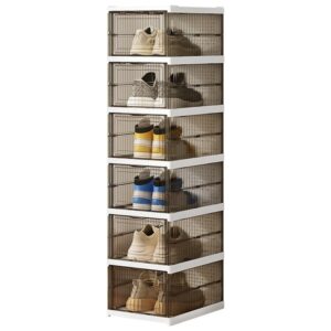 Folding 6 Cube Shoe Rack