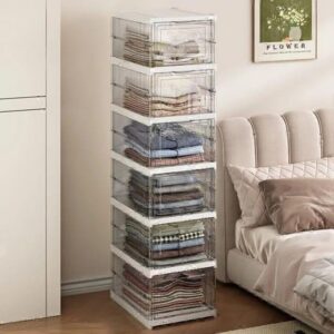 Folding 6 Cube Shoe Rack - Image 6