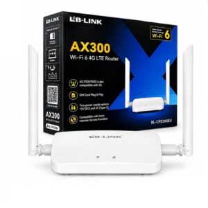 LB LINK AX300 Wifi 6 4G LTE Speed Wireless Router - Image 2