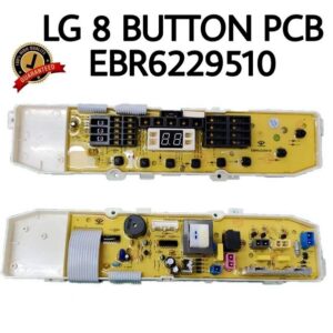 LG Top Load Washing Machine 8 Button PCB Circuit Board (EBR62229510)