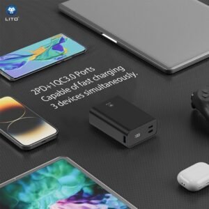 LITO LP02 20000mAh 45W PD Fast Charging Power Bank - Image 5