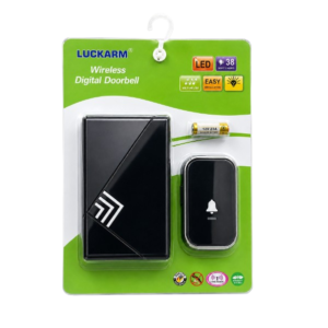 LUCKARM Portable Rechargeable Wireless Doorbell