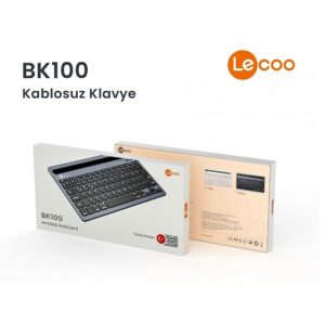 Lecoo BK-100 Mini Wireless Bluetooth Rechargeable Keyboard - Image 10
