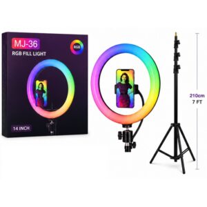 RGB Ring Light MJ-36 14-Inch - Image 2