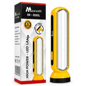Maxvolt RR-8585L High-Power Rechargeable LED Lamp and Torch