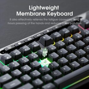 Onikuma G32 Wired RGB Backlit Gaming Keyboard - Image 7