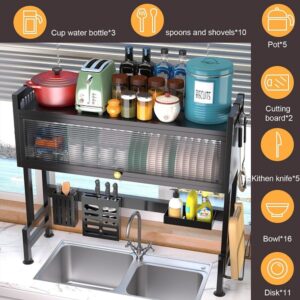 Over The Sink Dish Rack With Door 85cm - Image 10