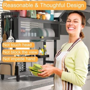 Over The Sink Dish Rack With Door 85cm - Image 11