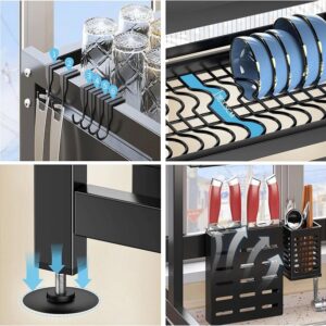 Over The Sink Dish Rack With Door 85cm - Image 12
