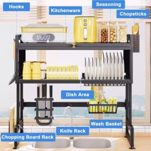 Over The Sink Dish Rack With Door 85cm - Image 2