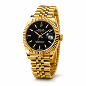 Luxury Rolex AA Gold Chain Watch with Original Date Machine - Image 3
