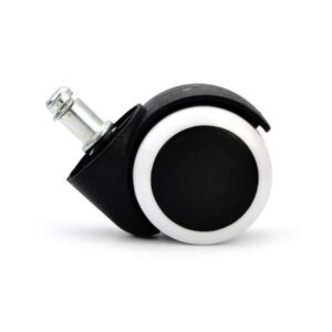 Rolling Office Chair Wheel Fixed Replacement Caster Roller (Set of 5) - Image 11
