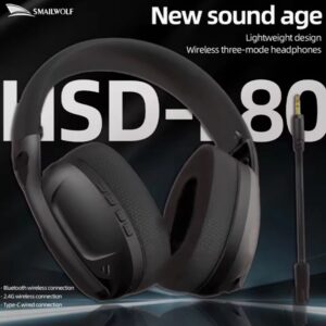 SMAILWOLF L80 Bluetooth Wireless Gaming Headset Headphone - Image 3
