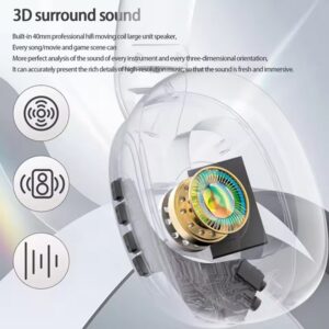 SMAILWOLF L80 Bluetooth Wireless Gaming Headset Headphone - Image 5