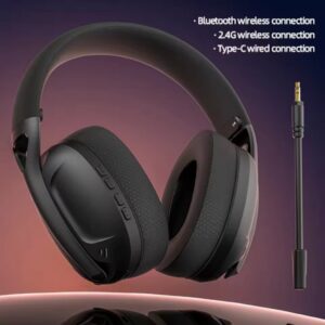 SMAILWOLF L80 Bluetooth Wireless Gaming Headset Headphone - Image 8