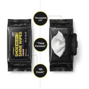Shoe Shine Wipes 80pcs - Image 2