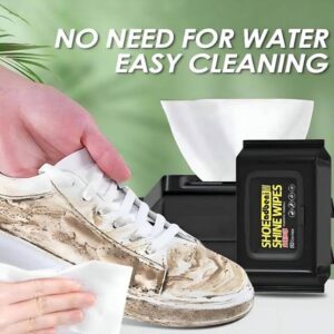 Shoe Shine Wipes 80pcs - Image 3