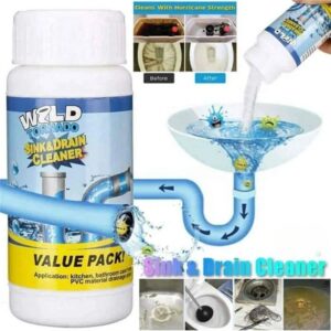 Sink and Drain Cleaner Chemical Powder
