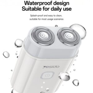 Yesido MG20 IPX5 Waterproof Mini Shaver with Digital Charging Indicator - Image 2