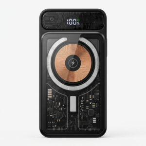Ven-Dens (VD-PB015) 10000mAh Magnetic Wireless Charging Power Bank - Image 4