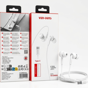 Ven-Dens Type-C Wired In-Ear Earphones with Microphone