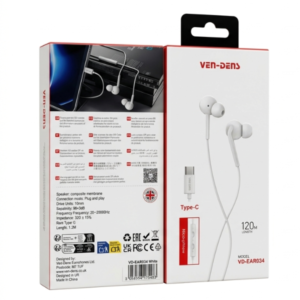 Ven-Dens Type-C Wired In-Ear Earphones with Microphone
