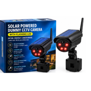 Solar Powered Dummy CCTV Camera (Model ZH-828)