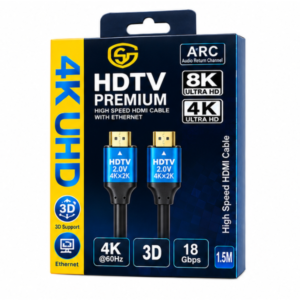 Premium HDMI Cable 4K 2.0 - 1.5 Meter