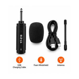 YF-219 Wireless Rechargeable Microphone - Image 2