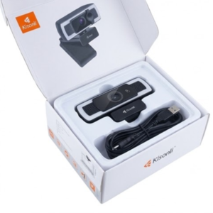 Kisonli 1080P Web Camera with LED Light - Image 2