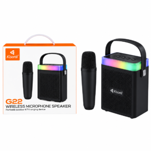 Kisonli G22 Mini Karaoke Speaker with Microphone