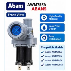 Abans AWM75FA 7.5kg Auto Top Loading Washing Machine Water Inlet Valve FCD90A - Image 2