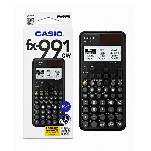 Casio FX-991CW Classwiz Non-Programmable Scientific Calculator 2