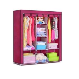 Cloth Storage Wardrobe with 3 Doors