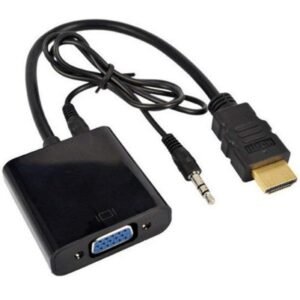 HDMI To VGA With Audio Converter Adapter Cable - Image 6