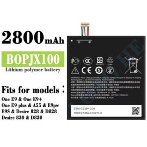 HTC Desire 830 (0PJX100) Mobile Phone Battery - Image 2