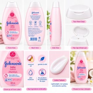 Johnson Baby Lotion 200ml (Indonesia) - Image 4