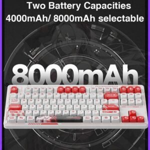 K87 Pro RGB Wireless & Bluetooth Rechargeable Keyboard - Image 6