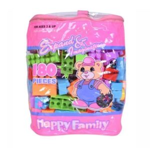 Kids Educational Stacking Building Blocks (BB3834) 180 Pcs