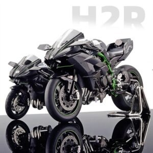 Kids Toy 1:9 Large Scale Motor Ninja H2R Alloy Diecast Motorcycle - Image 8