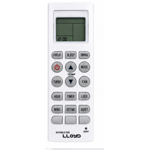 Lloyd Air Conditioner AC Remote Control 1