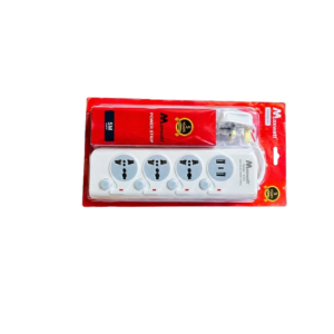 Maxwatt Heavy Duty Power Strip Extension Cord 3 Gang Way (2 USB 1 TYPE-C PORT) 5 Meter - Image 2