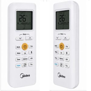 Midea Split Type MSG30CR Air Conditioner AC Remote Control - Image 2