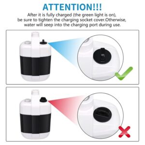Outdoor Portable Rechargeable Camping Handheld Shower - Image 9