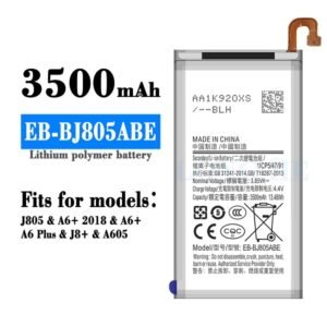 Samsung Galaxy A6 Plus (EB-BJ805ABE) Mobile Phone Battery - Image 2