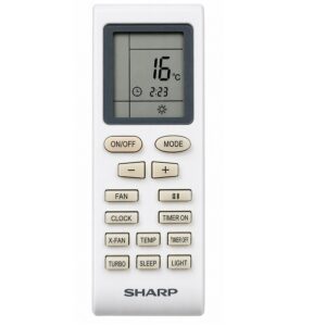 Sharp AH-A12UCD Air Conditioner AC Remote Control - Image 1