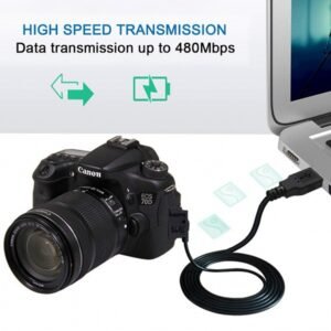 USB to Mini USB V3 Cable Type A to Mini B Charging and Data Cable USB2.0 1.5m - Image 6